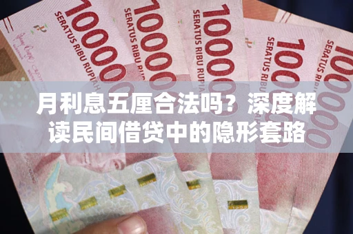 武汉月利息五厘合法吗？深度解读民间借贷中的隐形套路