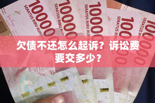 武汉欠债不还怎么起诉？诉讼费要交多少？