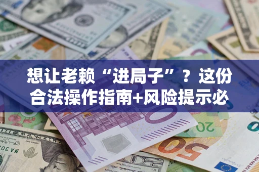 武汉想让老赖“进局子”？这份合法操作指南+风险提示必须看！